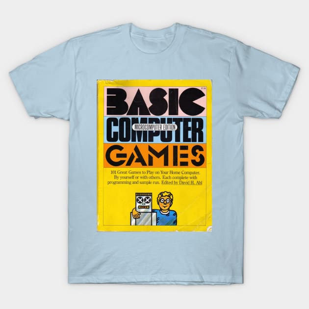 Basic Computer Games T-Shirt by TicketStubTees